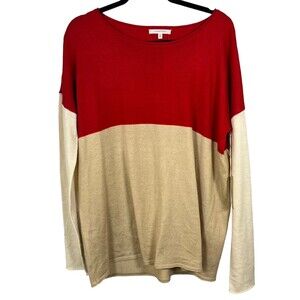 41 Hawthorn Trip Long Sleeve Colorblock Sweater Size XL NEW